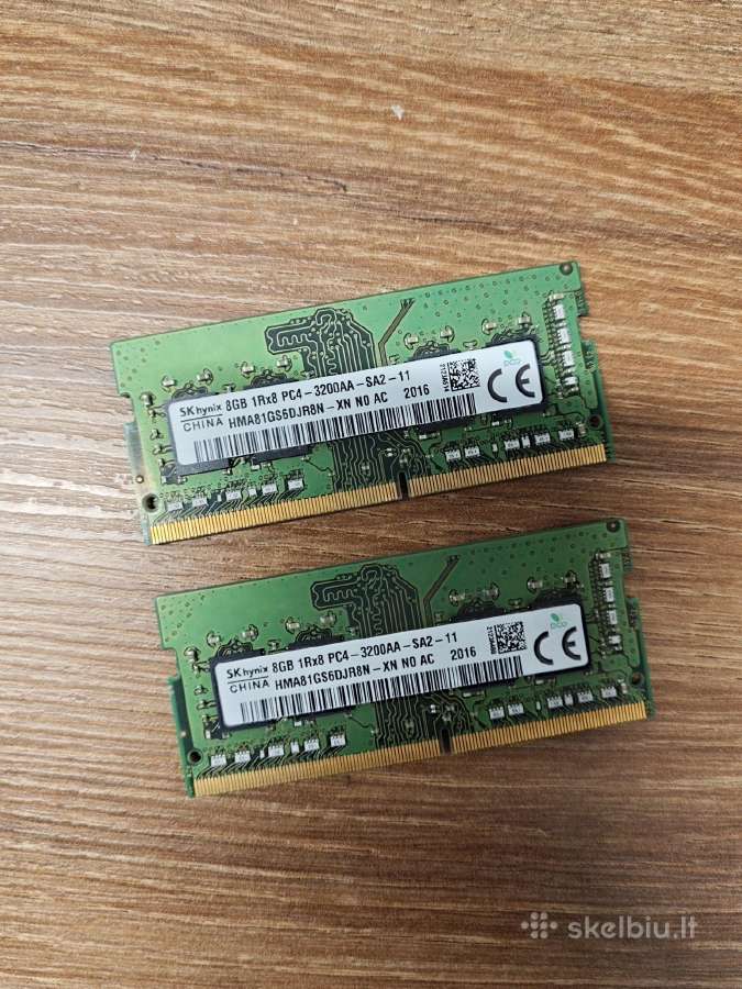 2x8gb RAM Sodimm Ddr4 3200 Pc4