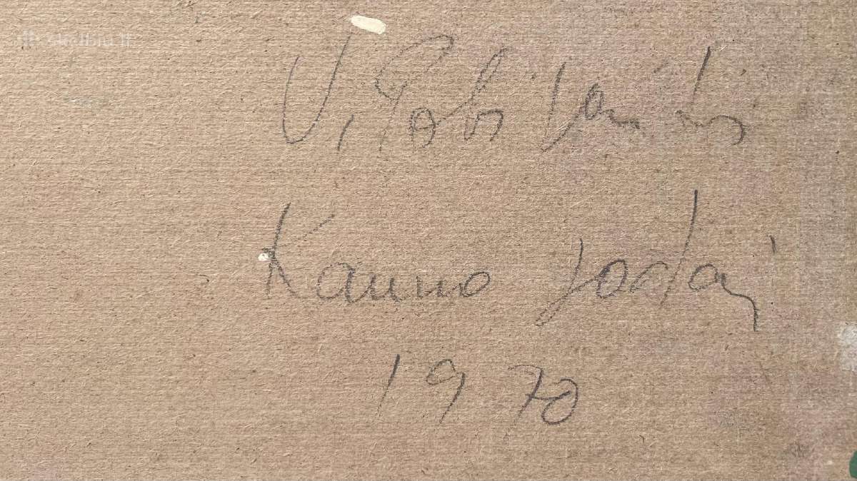 Vytautas Povilaitis 1970 paveikslas Kauno sodai - nuotraukos Nr. 3