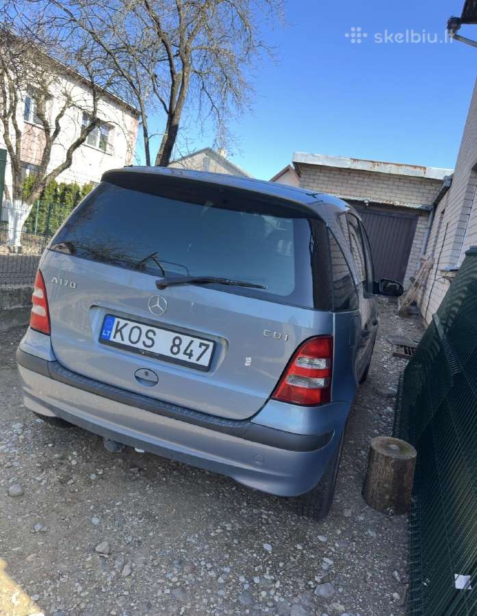 Mercedes-benz A170 dalimis - nuotraukos Nr. 2