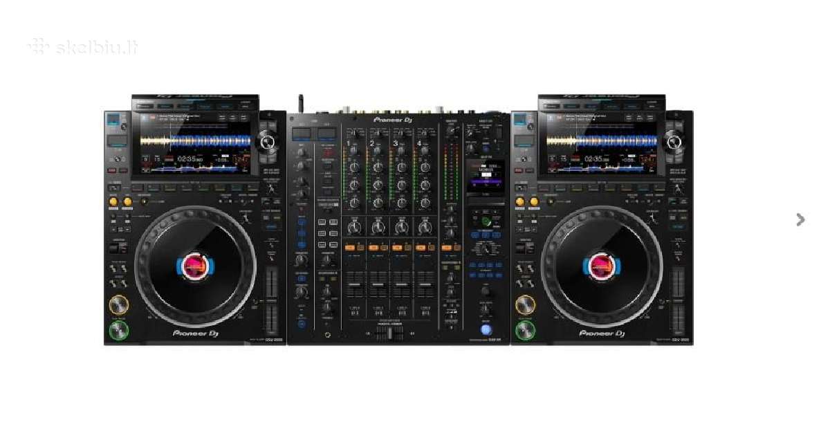 Dj įrangos nuoma (Pioneer Djm-a9, Cdj-3000, Xdj-rx