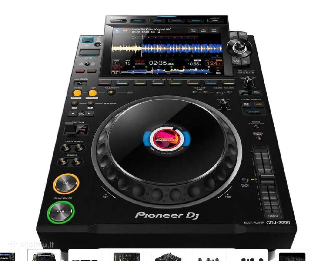 Dj įrangos nuoma (Pioneer Djm-a9, Cdj-3000, Xdj-rx - nuotraukos Nr. 5