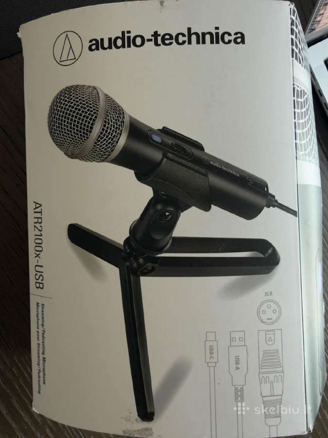 Audio Technica Atr2100x-usb Mikrofonas + Rode Ds1