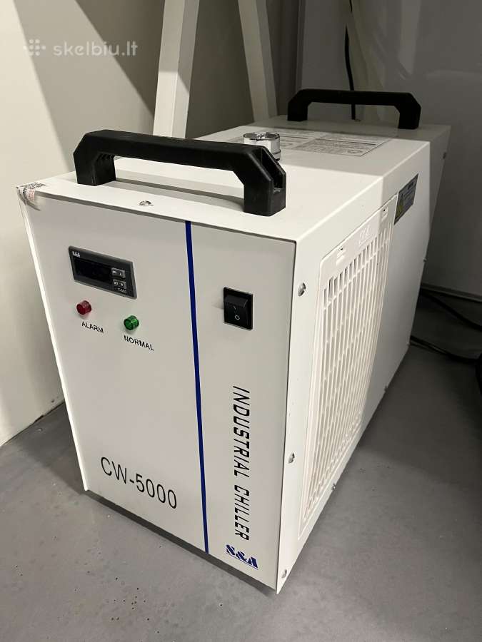 Cw-5000 Co2 lazeriniu staklių aušintuvas