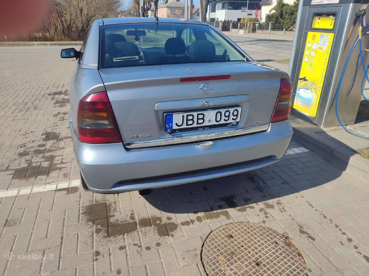 Opel Astra G Coupe Bertone - nuotraukos Nr. 7