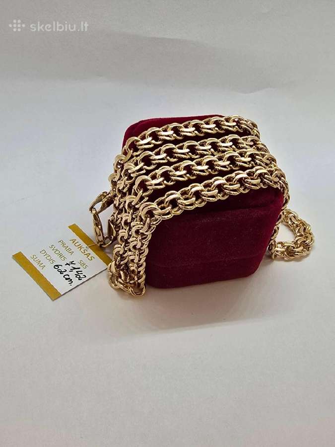 Auksine grandinėlė 585 Praba