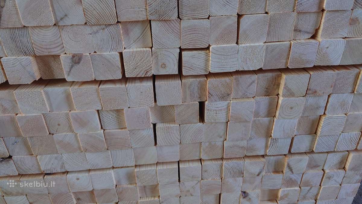 Kalibruota,impregnuota C24 mediena-1,15eu/m"