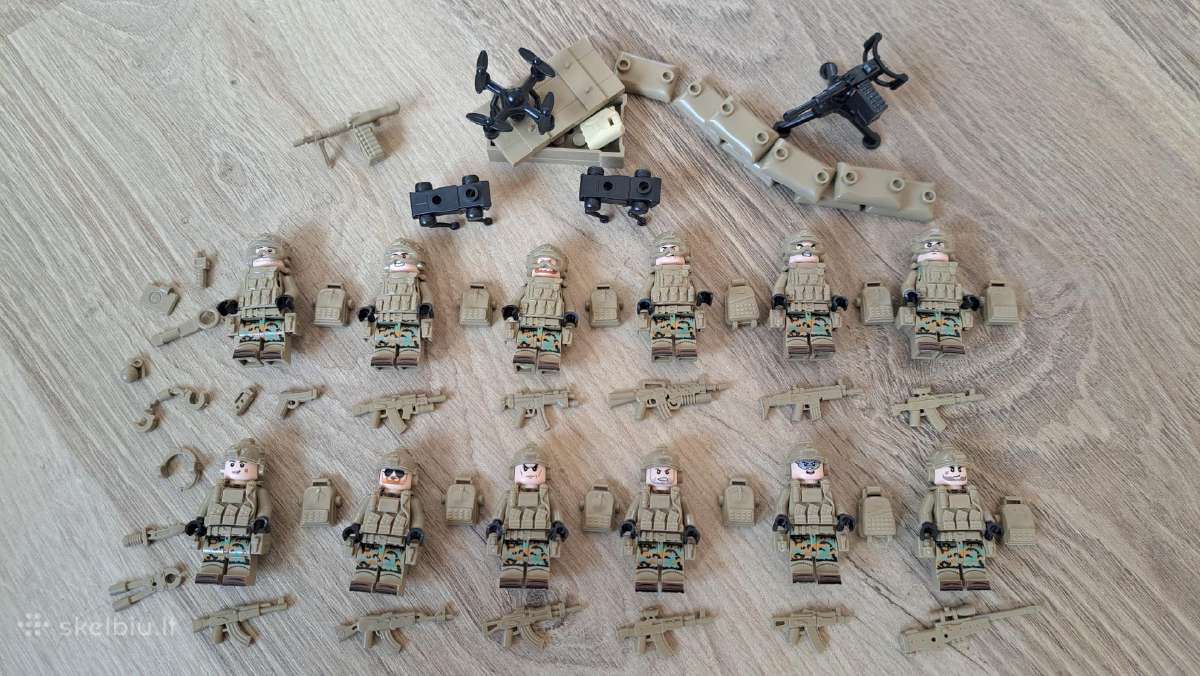 Lego Brickmanija minifigureliu analogas