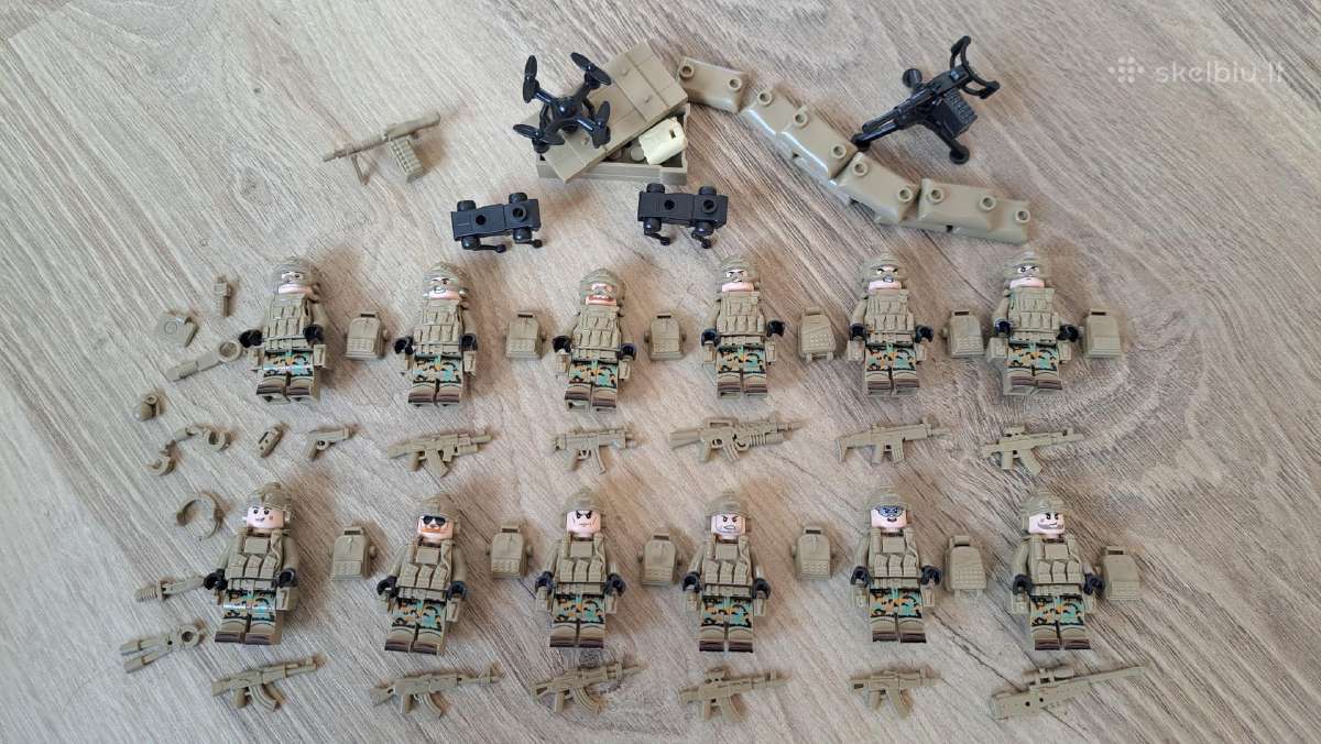 Minifigureles kaladeles - nuotraukos Nr. 2