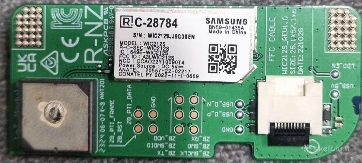 Samsung televizoriaus šakotuvas Bn59-01435a Iot - nuotraukos Nr. 2