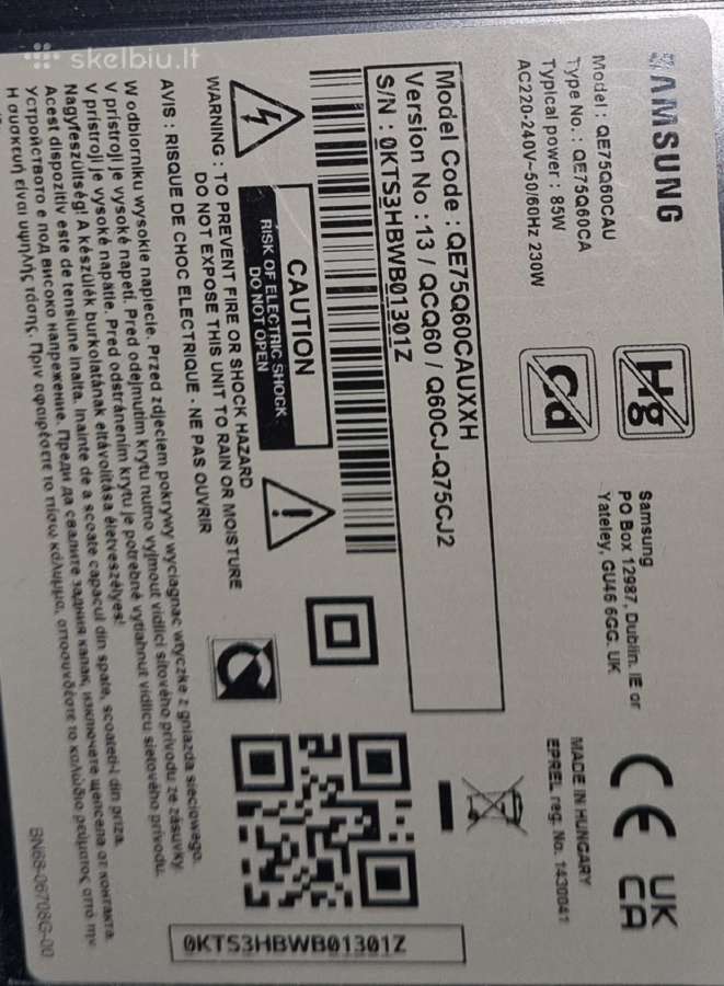 Samsung televizoriaus šakotuvas Bn59-01435a Iot - nuotraukos Nr. 3
