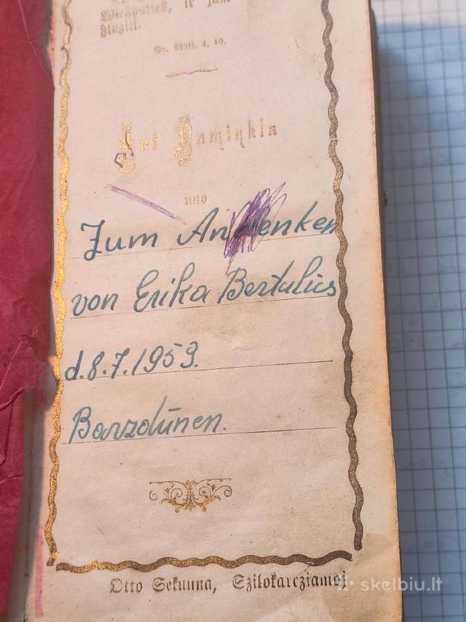 Antikvarinė Biblija - nuotraukos Nr. 8