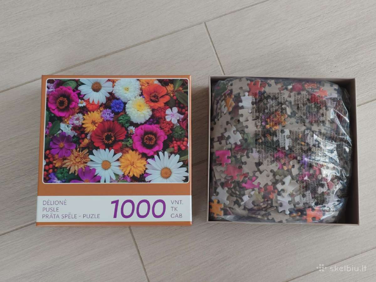 Dėlionė 1000 dalių puzzle - nuotraukos Nr. 2