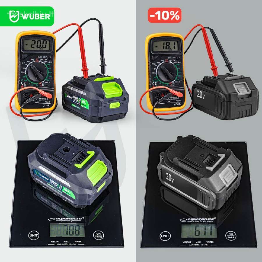 Akumuliatorinė vejapjovė Wuber W04801, 32 cm; 20 V - nuotraukos Nr. 8