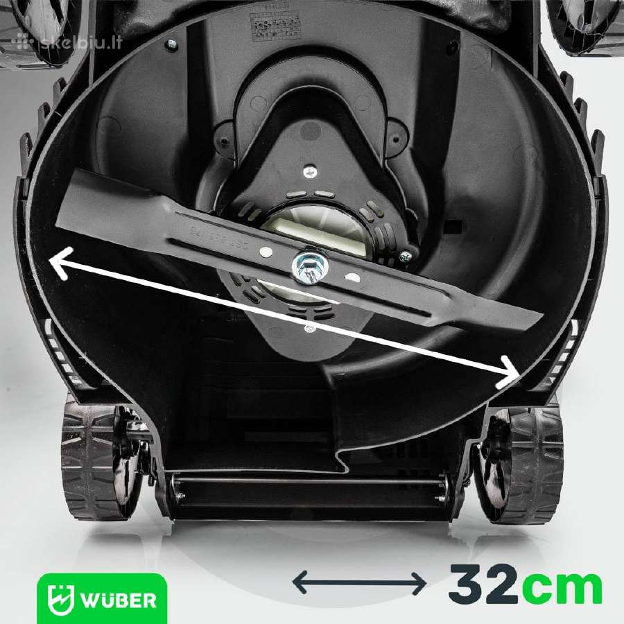 Akumuliatorinė vejapjovė Wuber W04801, 32 cm; 20 V - nuotraukos Nr. 9