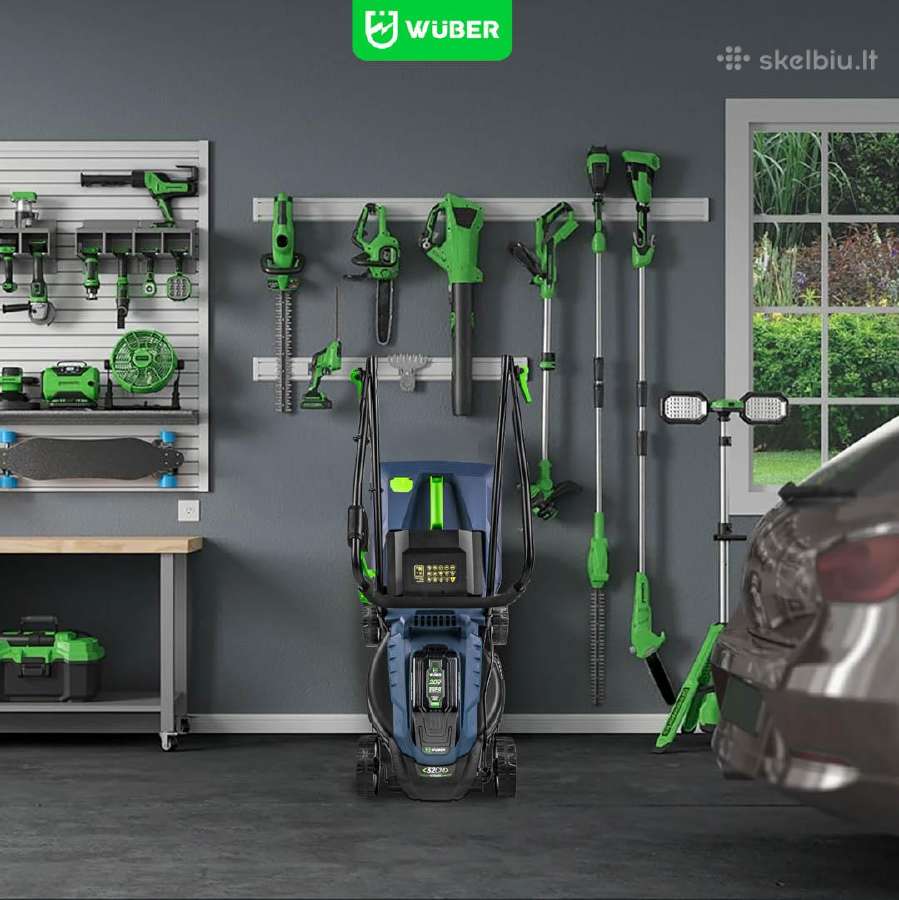 Akumuliatorinė vejapjovė Wuber W04801, 32 cm; 20 V - nuotraukos Nr. 10