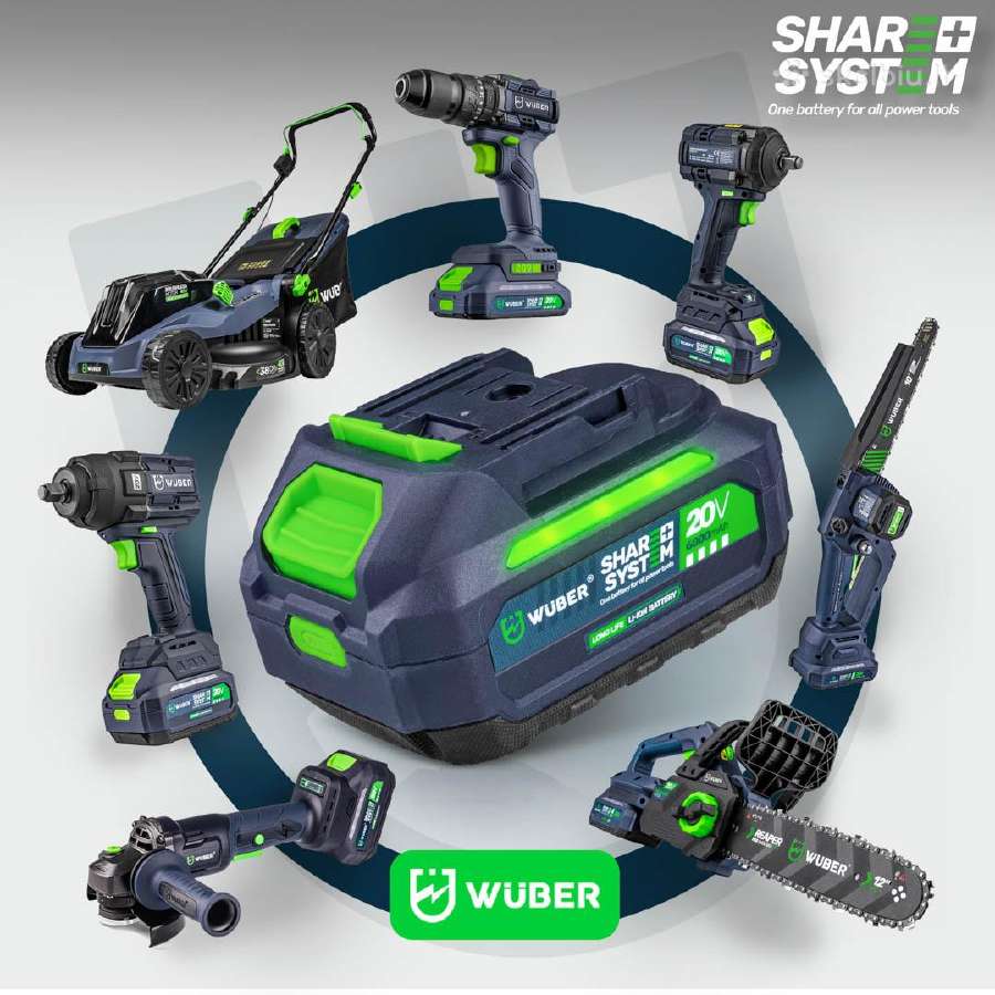 Akumuliatorinė vejapjovė Wuber W04801, 32 cm; 20 V - nuotraukos Nr. 11