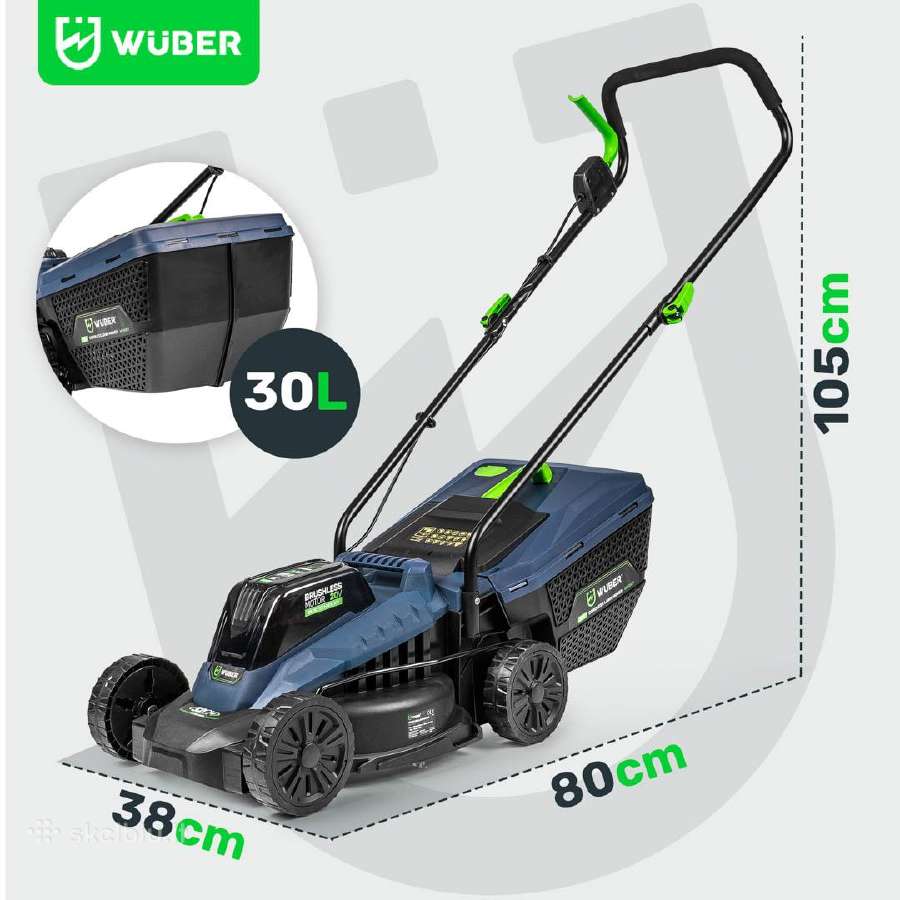 Akumuliatorinė vejapjovė Wuber W04801, 32 cm; 20 V - nuotraukos Nr. 12