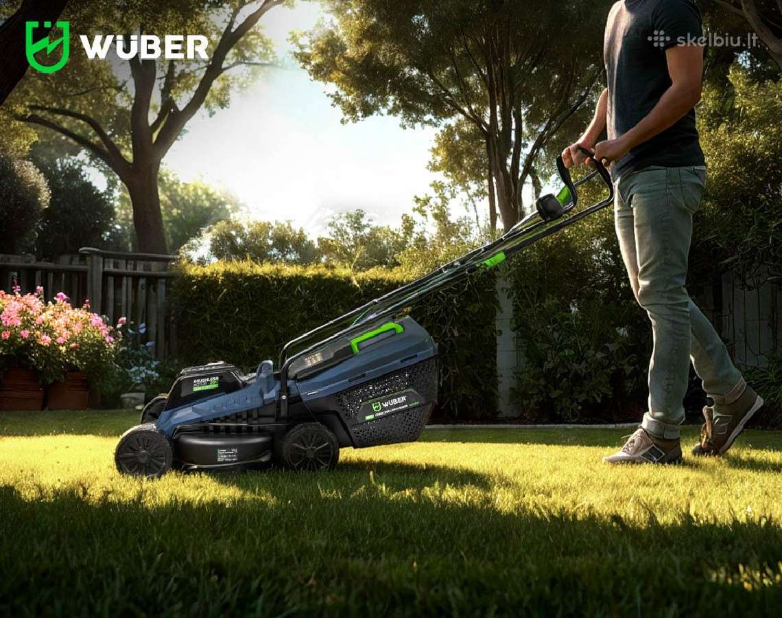 Akumuliatorinė vejapjovė Wuber W04801, 32 cm; 20 V - nuotraukos Nr. 13