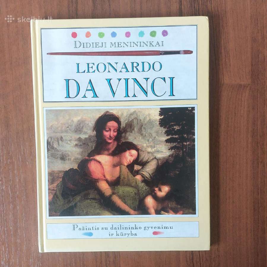Antony Mason knyga - Leonardo da Vinci