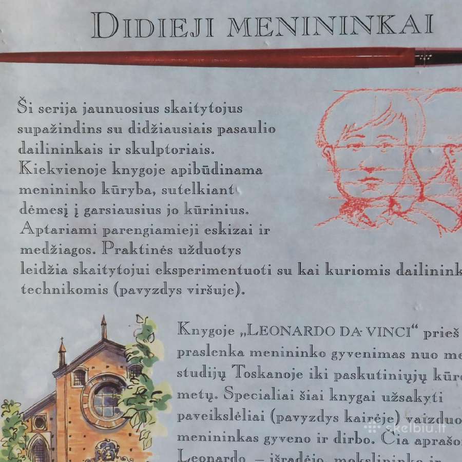 Antony Mason knyga - Leonardo da Vinci - nuotraukos Nr. 5
