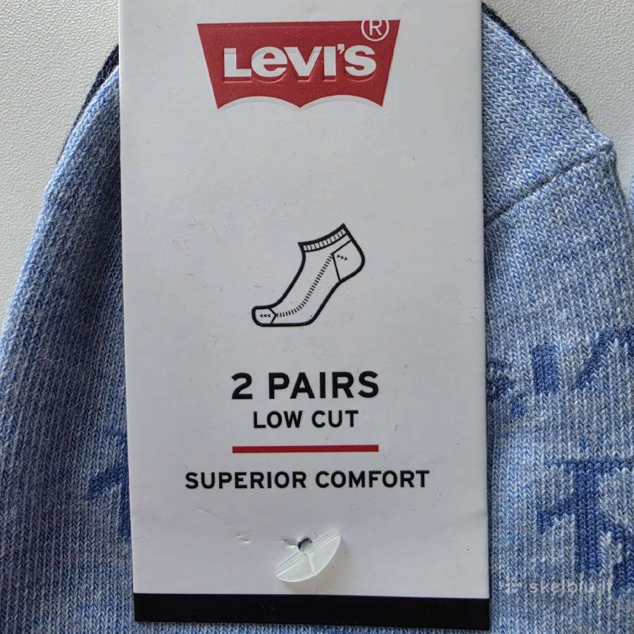 Levi's kojinės 39-42 dydžio, 4 poros - nuotraukos Nr. 2