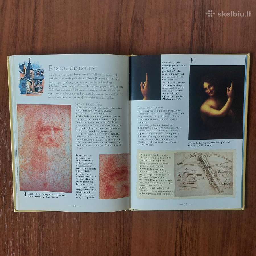 Antony Mason knyga - Leonardo da Vinci - nuotraukos Nr. 9