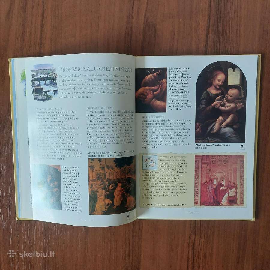 Antony Mason knyga - Leonardo da Vinci - nuotraukos Nr. 17
