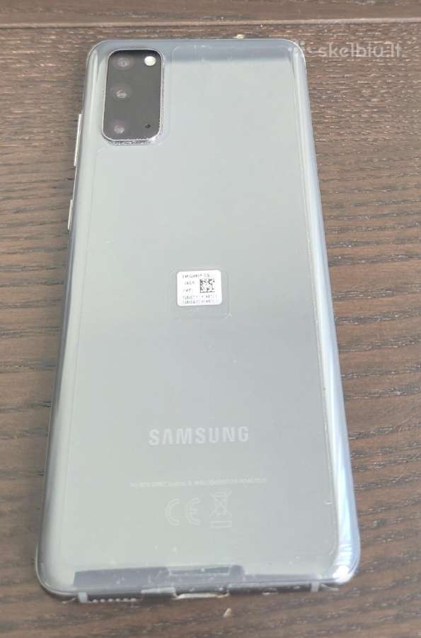 Samsung Galaxy S20. Silver grey. - nuotraukos Nr. 2
