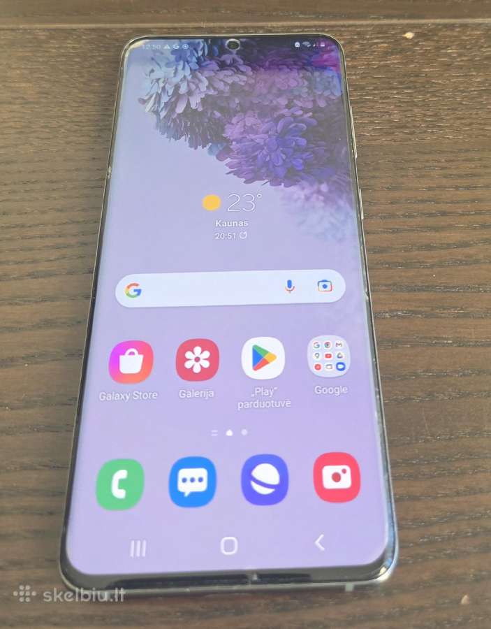 Samsung Galaxy S20. Silver grey. - nuotraukos Nr. 6