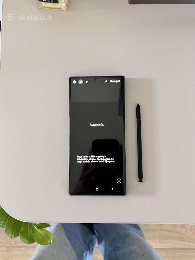 Samsung Galaxy S23 Ultra puikios būklės su dėžute - nuotraukos Nr. 3