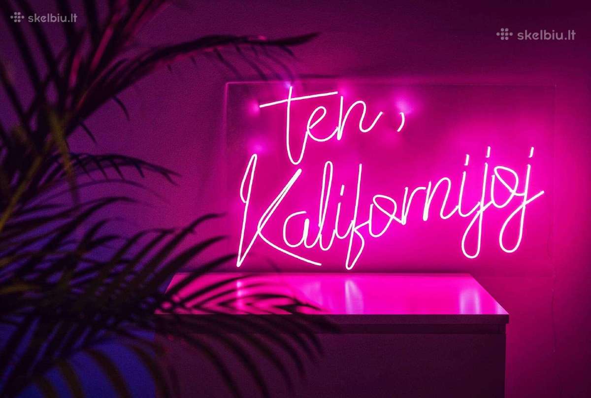 Neon užrašai / Neoninės iškabos - nuotraukos Nr. 3