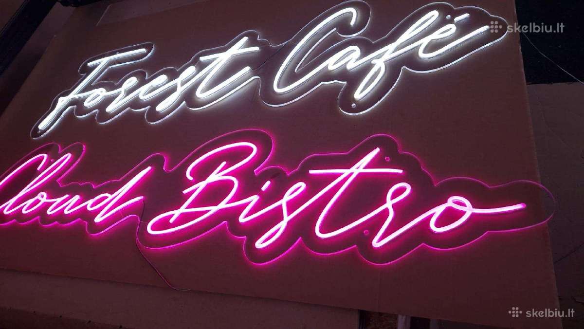 Neon užrašai / Neoninės iškabos - nuotraukos Nr. 7