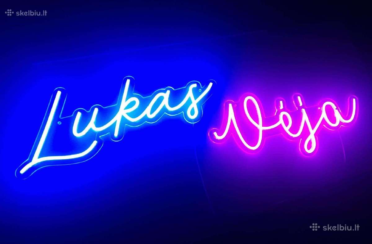 Neon užrašai / Neoninės iškabos - nuotraukos Nr. 8