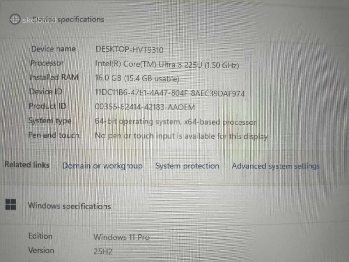 Elitebook 6 G1i 14 Ultra 5 225u 16/256gb - nuotraukos Nr. 4