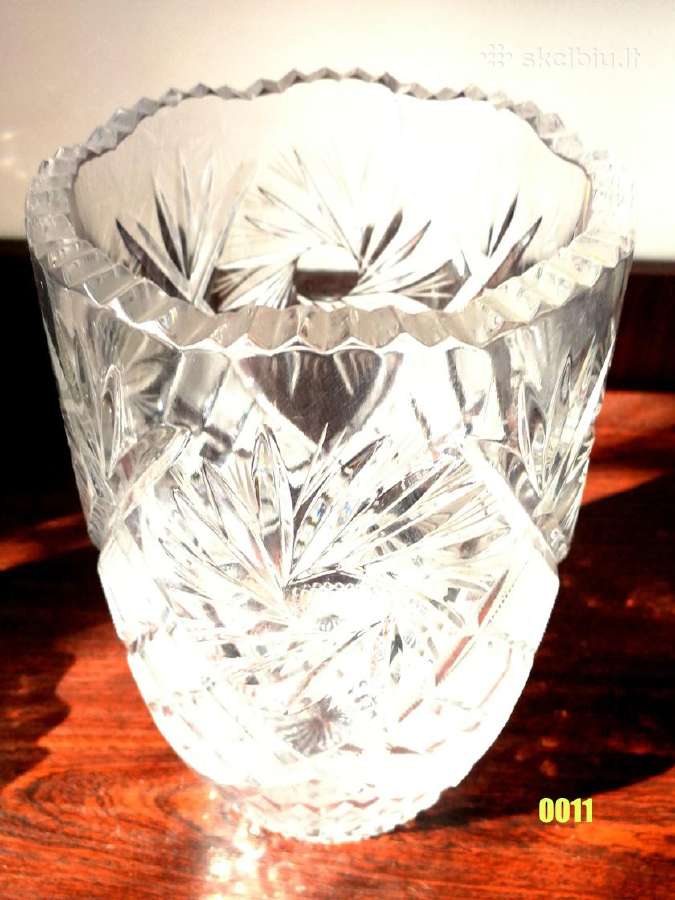 Krištolas: Vazos, Indai saldainiams, taurės - nuotraukos Nr. 16