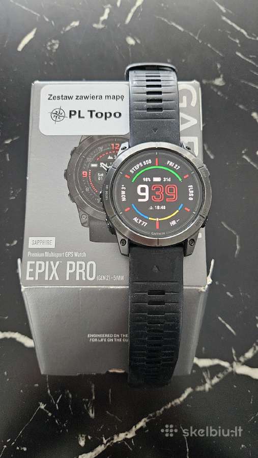 Garmin Epix Pro gen2 sapphire, 51mm