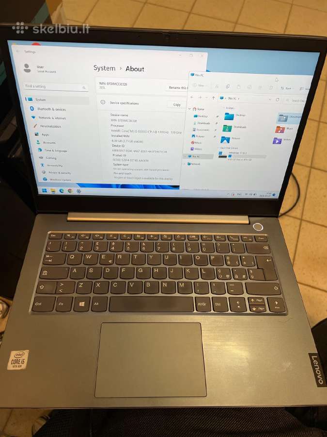 Lenovo Thinkbook 14-iil su 512 SSD