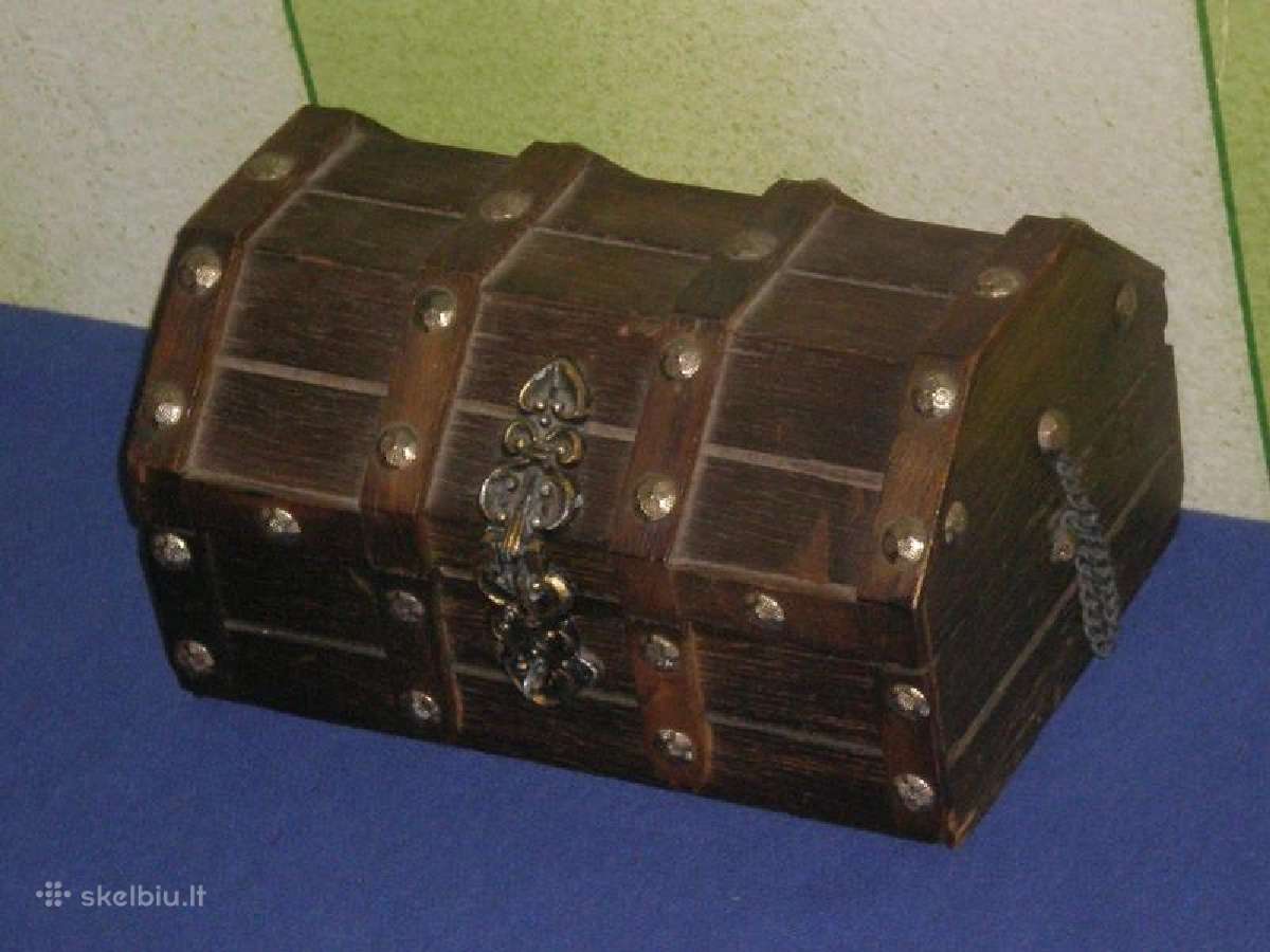 Dezute papuosalams senovine (19 cm x 13 cm x 10 cm - nuotraukos Nr. 2
