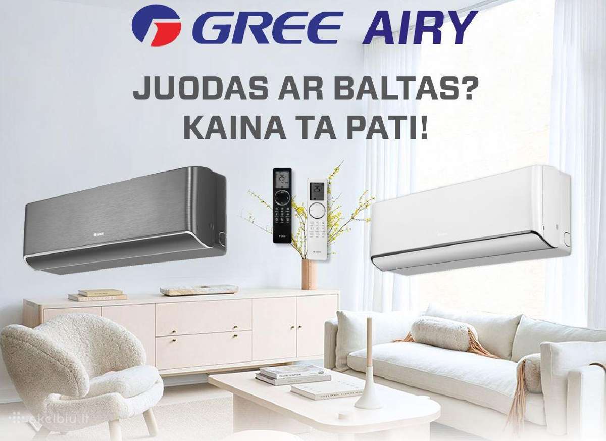 Šilumos siurblys oras-oras Gree Airy