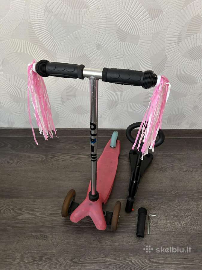 Mini micro paspirtukas 3 in 1