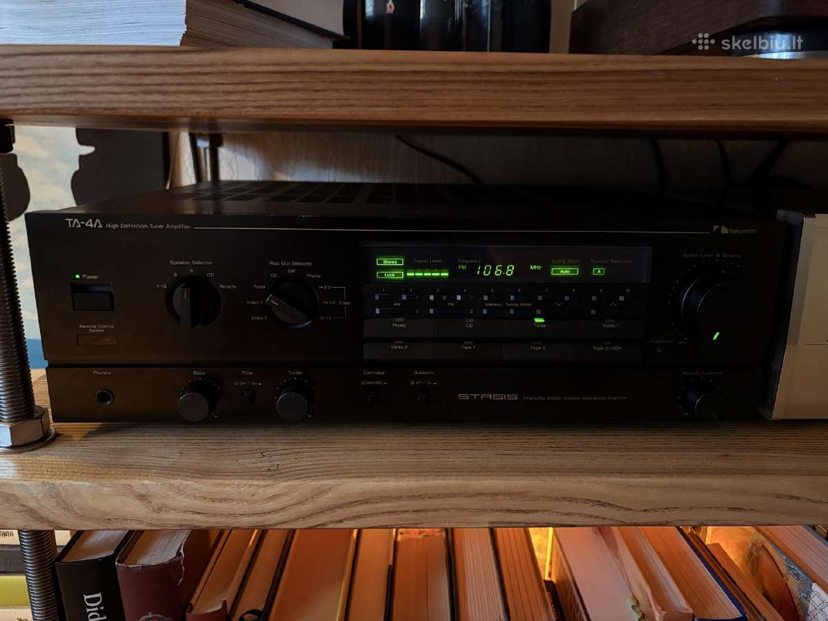 Nakamichi Ta-4a (100w@8ohm) su radija