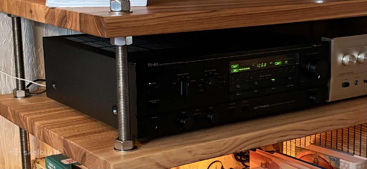 Nakamichi Ta-4a (100w@8ohm) su radija - nuotraukos Nr. 2