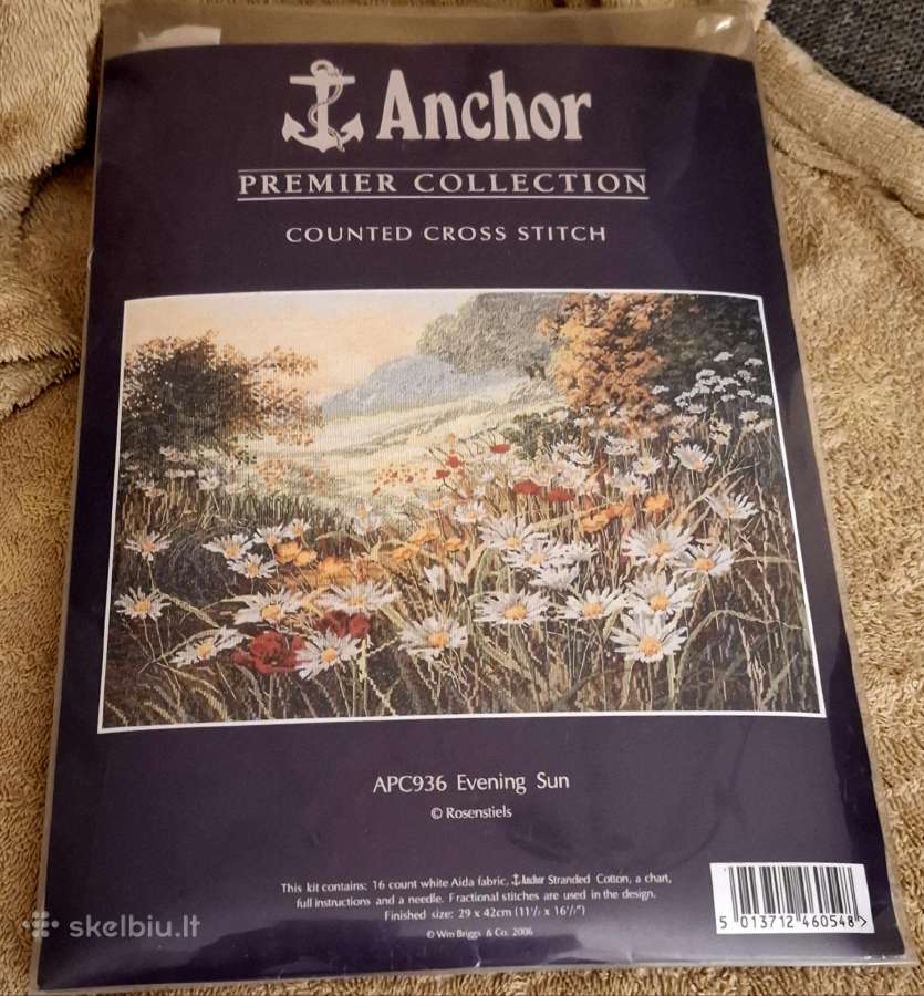 Anchor siuvinėjimo komplektas.vakaro saulė. Pc936