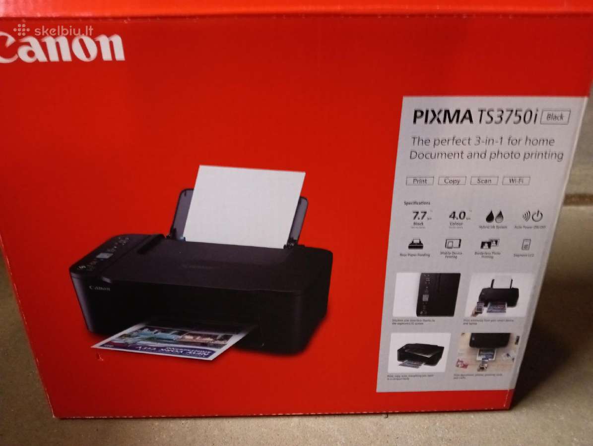 Canon Pixma Ts3750i daugiafunkcinis įrenginus