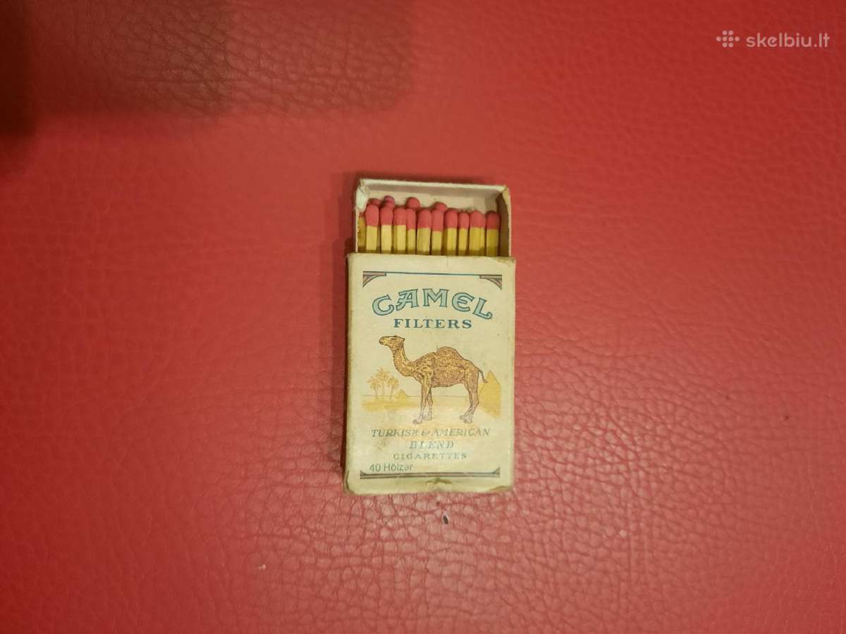 Kolekcinė degtukų dėžutė „camel“ Nr.1(7)