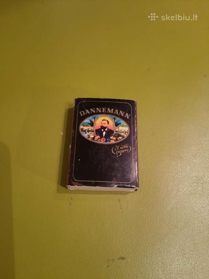 Kolekcinė degtukų dėžutė „dannemann“, retro (5) - nuotraukos Nr. 2