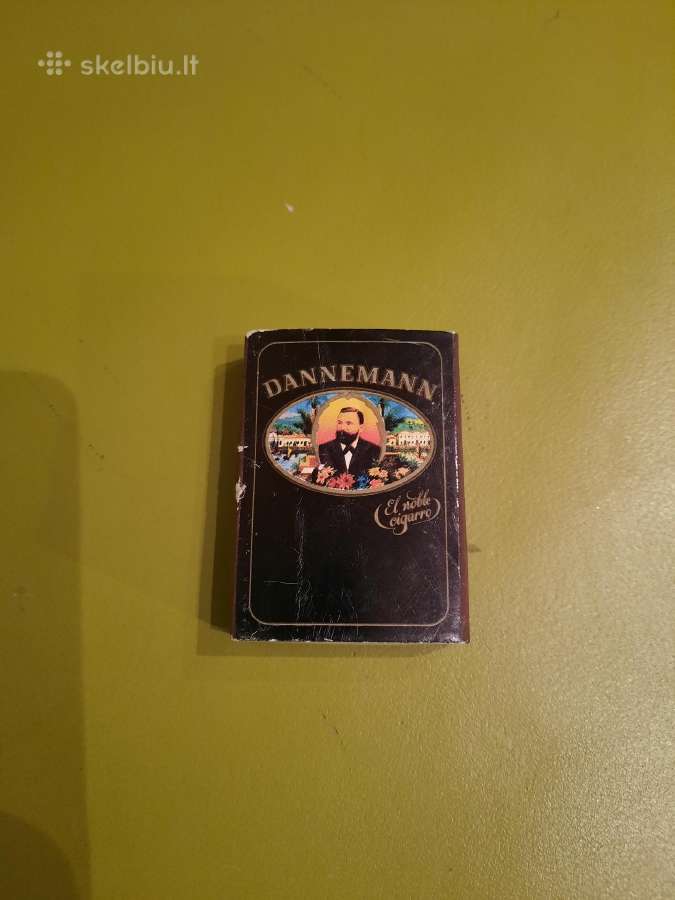 Kolekcinė degtukų dėžutė „dannemann“, retro (5) - nuotraukos Nr. 3
