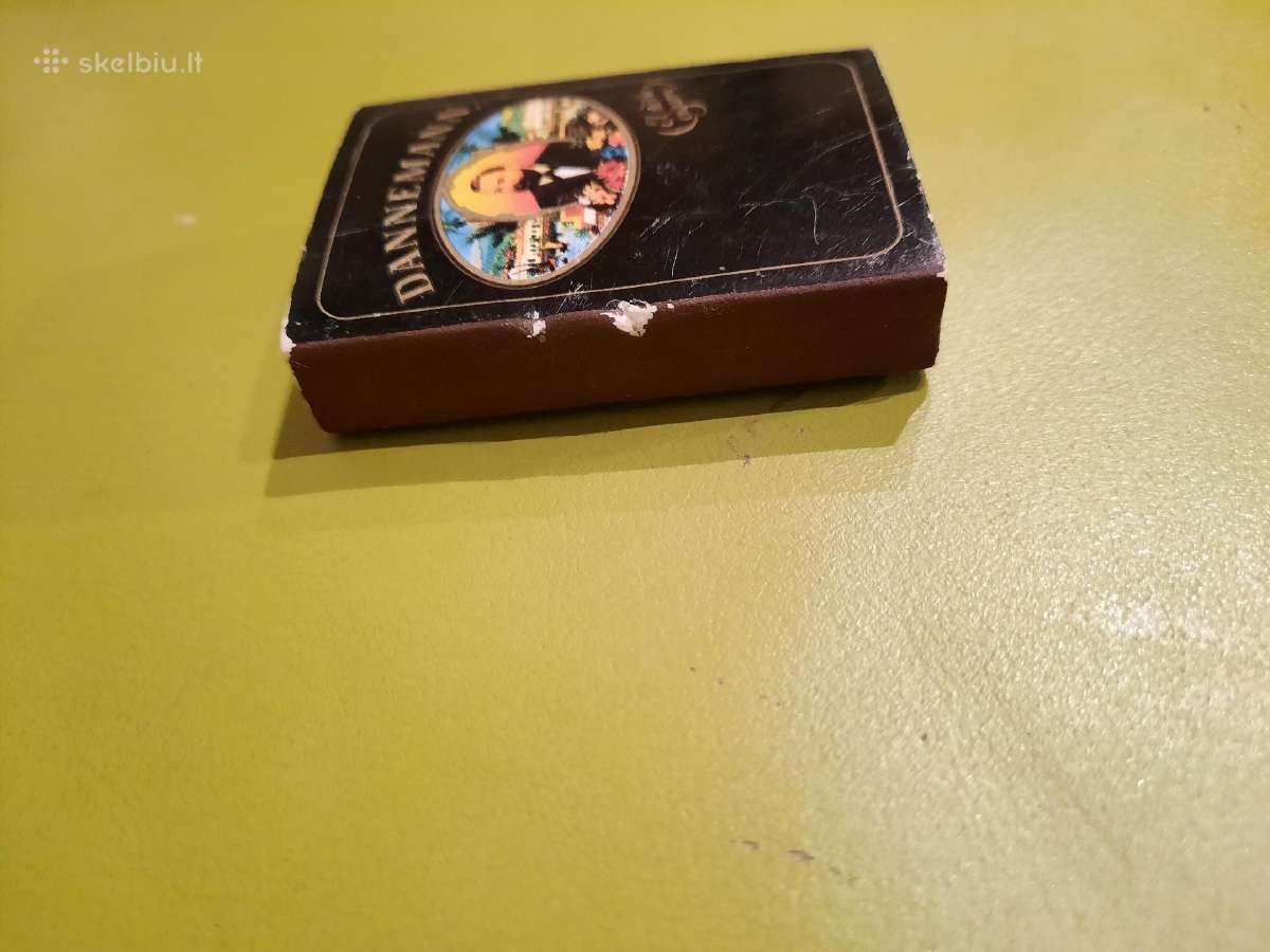 Kolekcinė degtukų dėžutė „dannemann“, retro (5) - nuotraukos Nr. 4