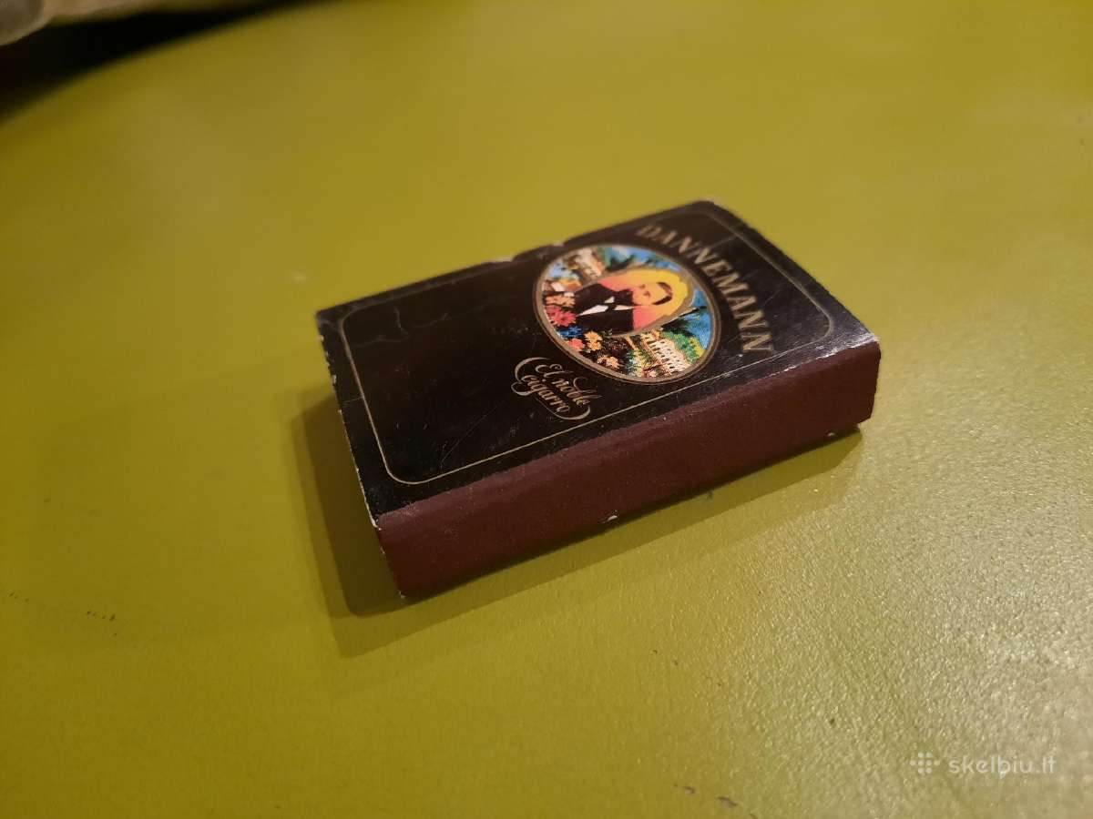 Kolekcinė degtukų dėžutė „dannemann“, retro (5) - nuotraukos Nr. 5