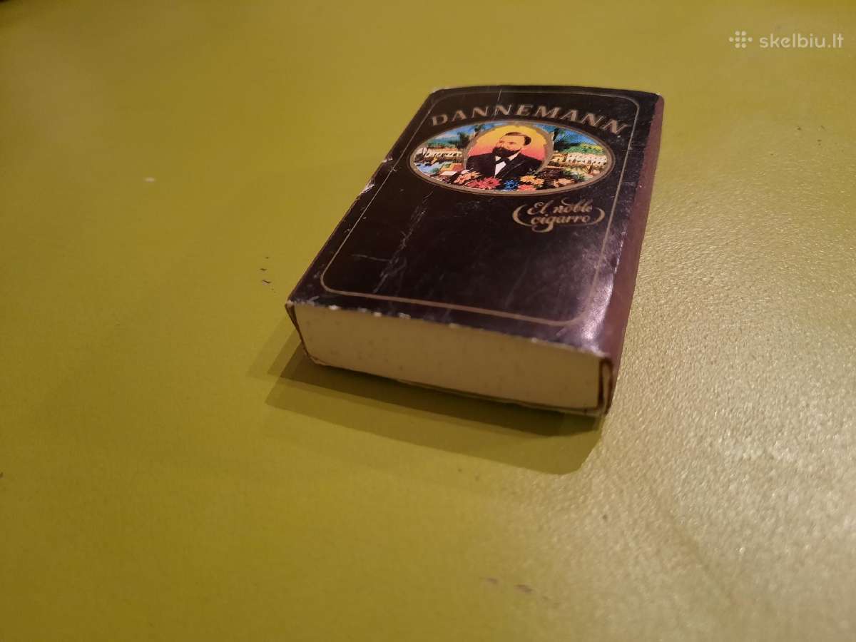 Kolekcinė degtukų dėžutė „dannemann“, retro (5) - nuotraukos Nr. 6